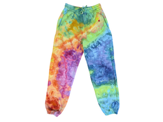 Women's Small Tie-dye Sweatpants