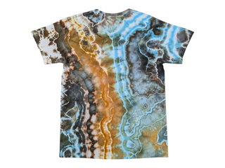 Men's Medium Tie-dye Geode T-Shirt