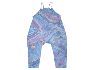 Women's 2XL Tie-dye Jumpsuit