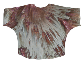 Women's Large Tie-dye Flowy Top