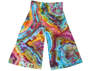 Women's 3XL Tie-dye Capri Palazzo Pants