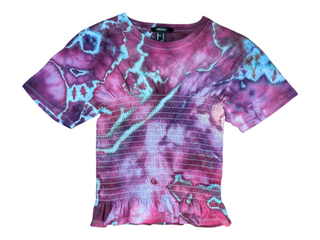 Women's/Juniors Medium Tie-dye Top