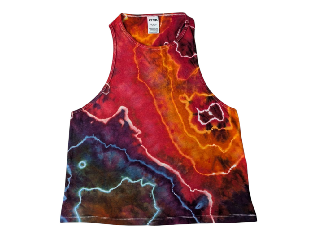 Women's XS Tie-dye Racerback Tank Top – Sunlight Splatter Dyes