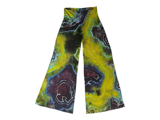 Women's Large Tie-dye Palazzo Pants