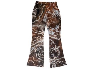 Women's Large Tie-dye Flare Sweatpants