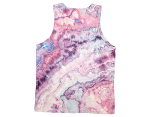 Men's Large Tie-dye Tank Top