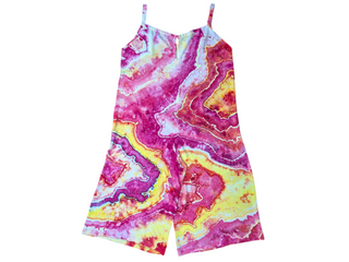 Women's XL Geode Tie Dye Jumpsuit
