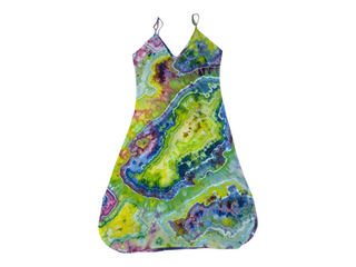 Women's XL Tie-dye Maxi Dress
