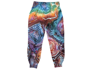 Women's Large Tie-dye Harem Pants