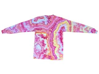 Men's Medium Tie-dye Long-sleeved T-Shirt