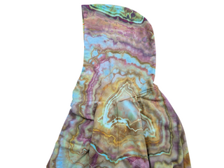 Women's 2XL Tie-dye Pullover Hoodie