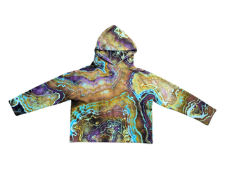 Women's Small Tie-dye Pullover Hoodie