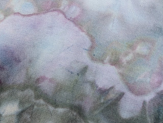 Women's XXL Tie-dye Gap Zip-up Cropped Hoodie