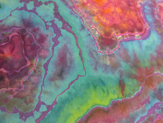 Women's Small Reversed Tie-dye Halter Dress