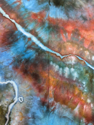 Women's XXL Tie-dye Flowy Top