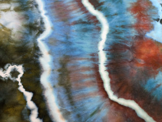 Women's XXL Tie-dye Flowy Top