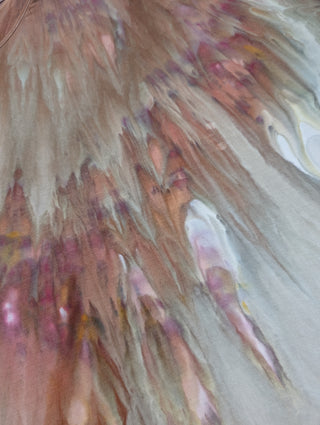 Women's Large Tie-dye Flowy Top