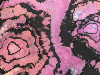 Women's 3XL Reverse Tie-dye Long Sleeve Top