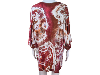 Women's XL Tie-dye Flowy  Top