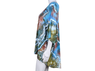 Women's XXL Tie-dye Flowy Top