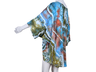 Women's XXL Tie-dye Flowy Top