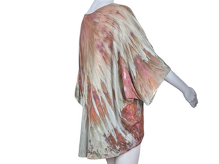 Women's Large Tie-dye Flowy Top