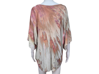 Women's Large Tie-dye Flowy Top