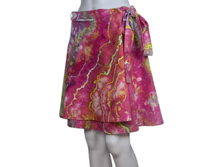 Women's Large Tie-dye Wrap Skirt