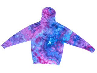 Men's Large Tie-dye Pullover Hoodie