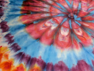 Women's XL Tie-dye Flowy Racerback Tank Top