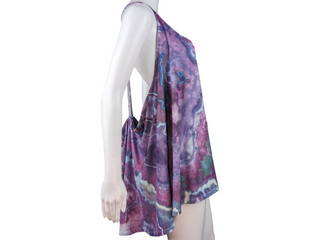 Women's 4XL Flowy Tie-dye Tank Top