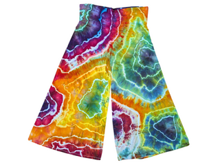 Women's XXL Tie-dye Capri Palazzo Pants