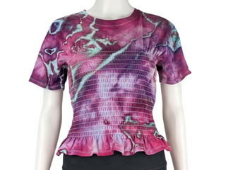 Women's/Juniors Medium Tie-dye Top