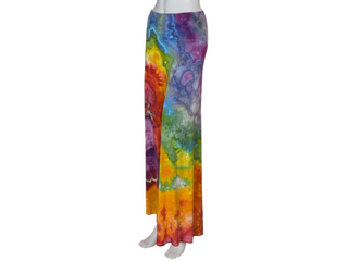 Women's Large Tie-dye Fold over Palazzo Pants