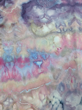 Women's XL Tie-dye Fold over Palazzo Pants
