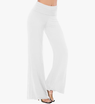 Women's Large Tie-dye Fold over Palazzo Pants