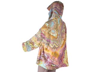 Women's 2XL Tie-dye Pullover Hoodie