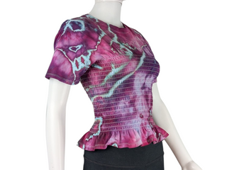 Women's/Juniors Medium Tie-dye Top