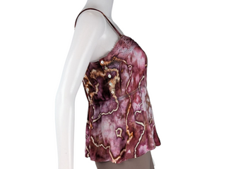 Women's Large Tie-dye Flowy Tank Top