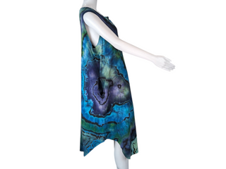 Women's 3XL Reverse Tie-dye Dress
