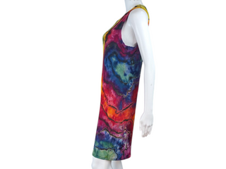 Women's XL Reverse Tie-dye Dress