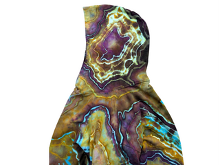 Women's Small Tie-dye Pullover Hoodie