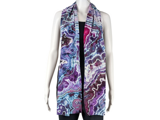 Tie-Dye Rayon Scarf