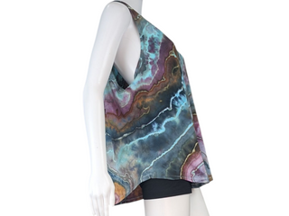 Women's XXL Tie-dye Tank Top