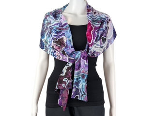 Tie-Dye Rayon Scarf