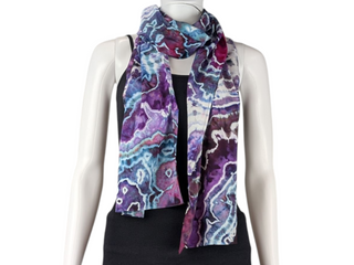 Tie-Dye Rayon Scarf