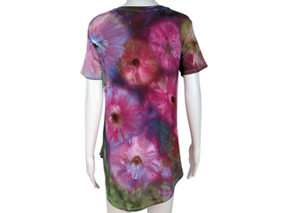 Women's Medium Tie-dye V-Neck Top