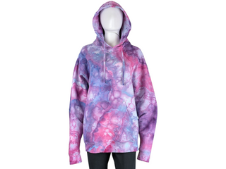 Men's Large Tie-dye Pullover Hoodie