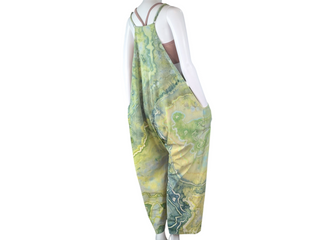 Women's XL Tie-dye Jumpsuit