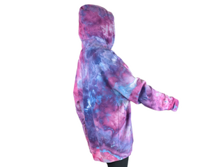 Men's Large Tie-dye Pullover Hoodie